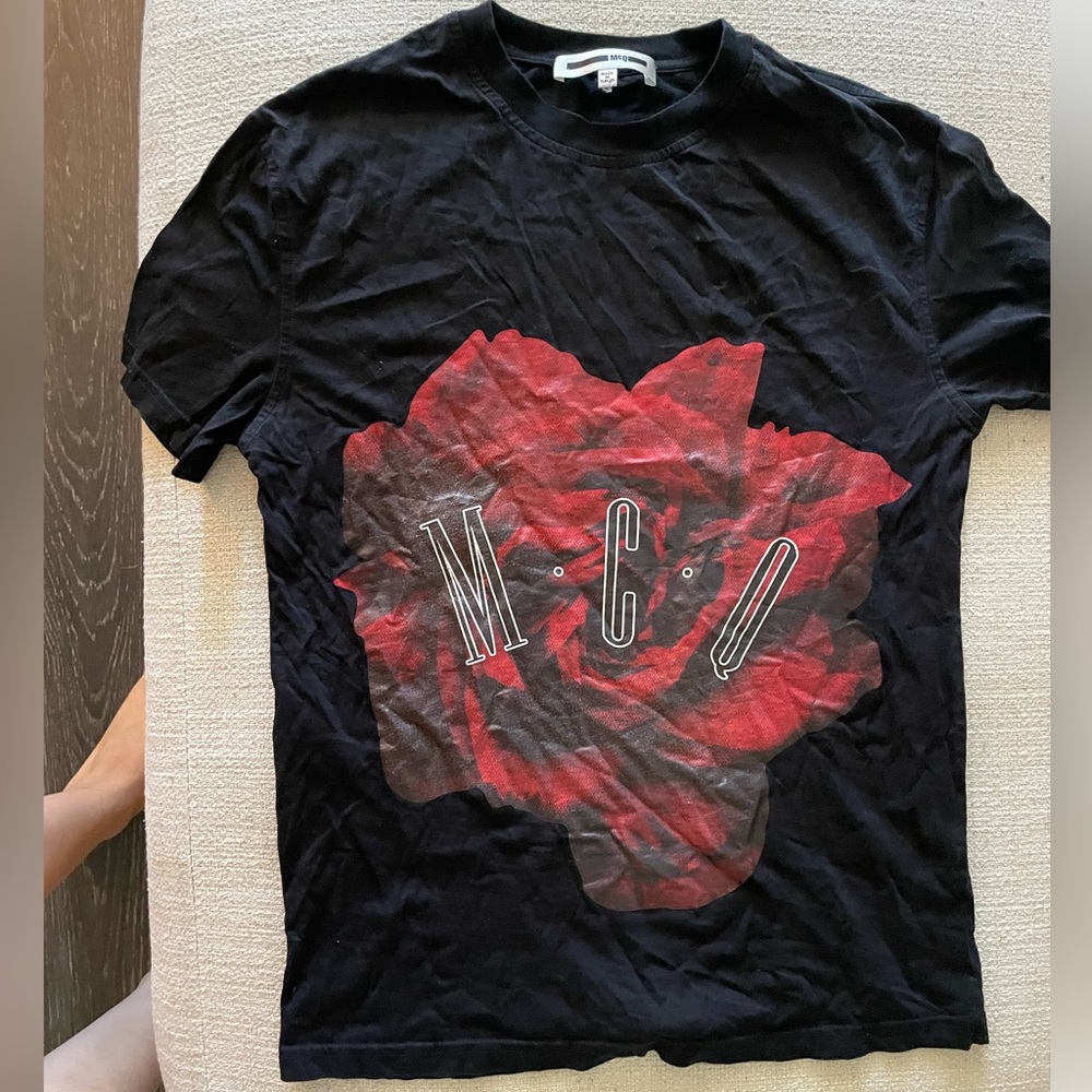 MCQ women’s rose graphic shirt